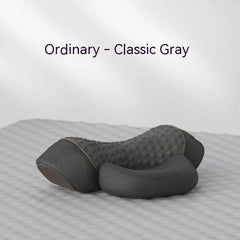 Comfortable heated pillow for spine and neck relaxation.