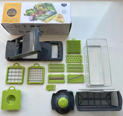 Vegetable chopper for hassle-free slicing and dicing