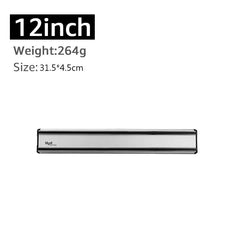 Magnetic Stripe Wall-mounted Knife Holder in Aluminum