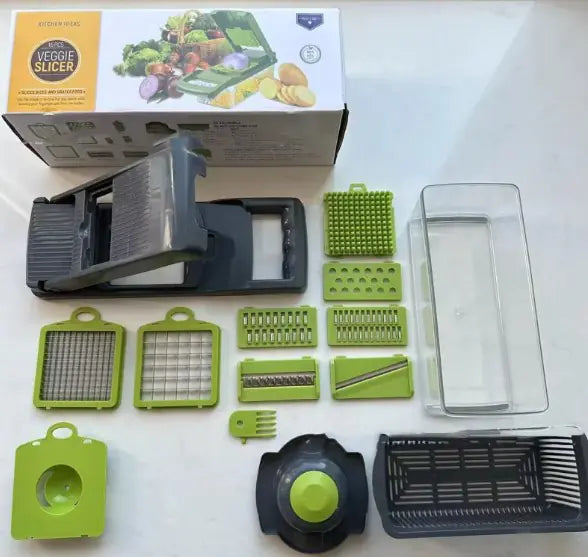 Efficient vegetable chopper for quick meal prep.