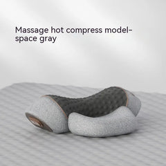 Heated pillow designed for neck pain and muscle relief.